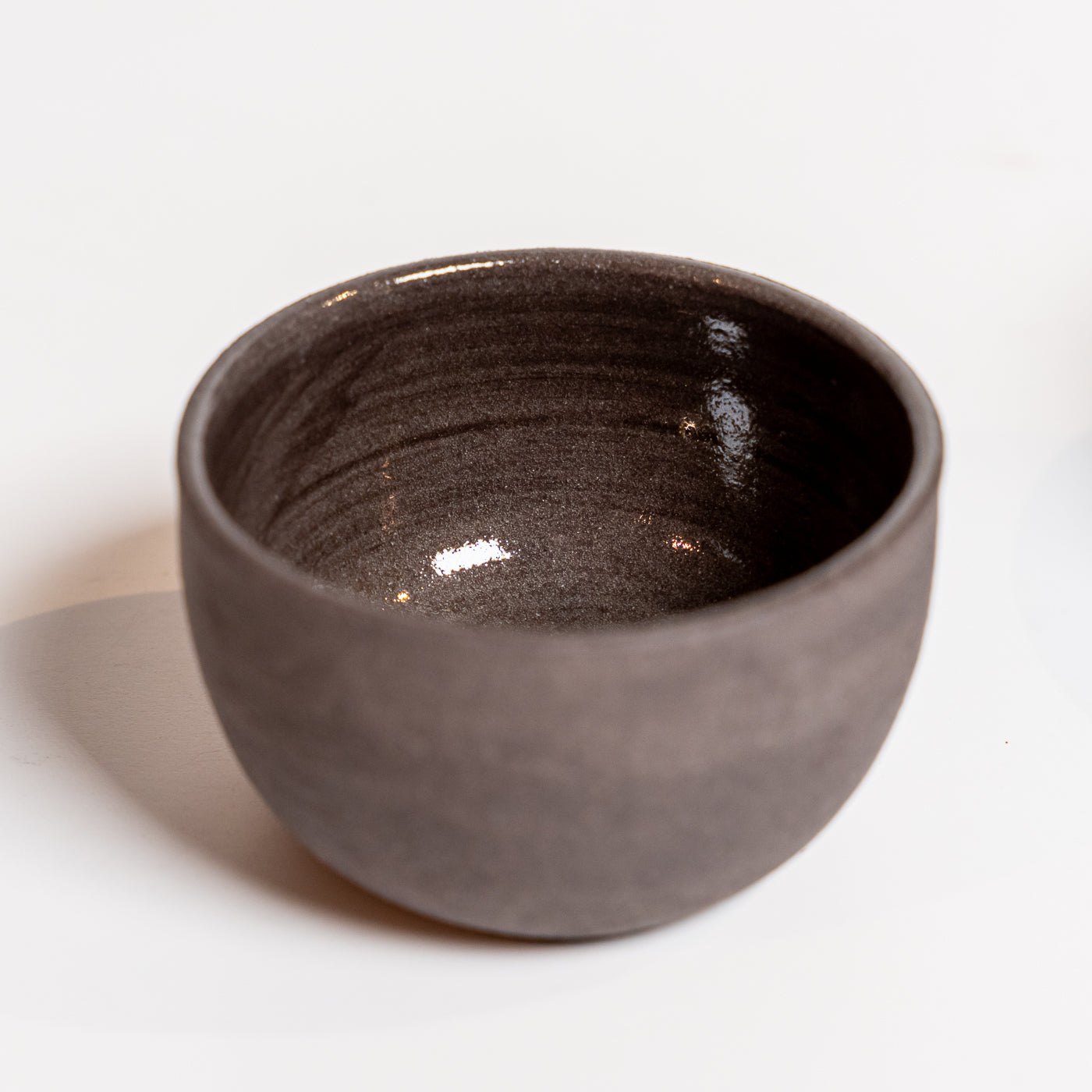 KUMO Grau/Schwarz Espressotasse | Mura Mura Ceramics
