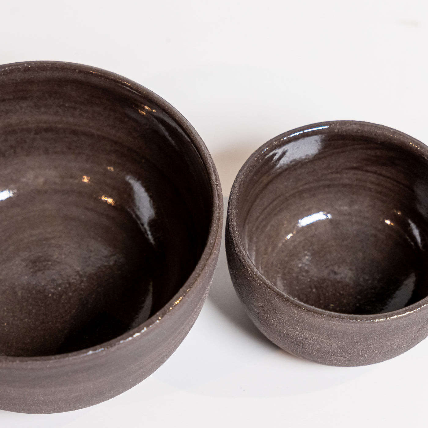 KUMO Grau/Schwarz Espressotasse | Mura Mura Ceramics
