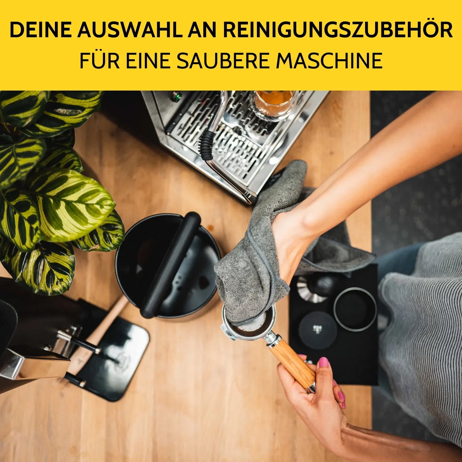 Siebträger reinigen Set