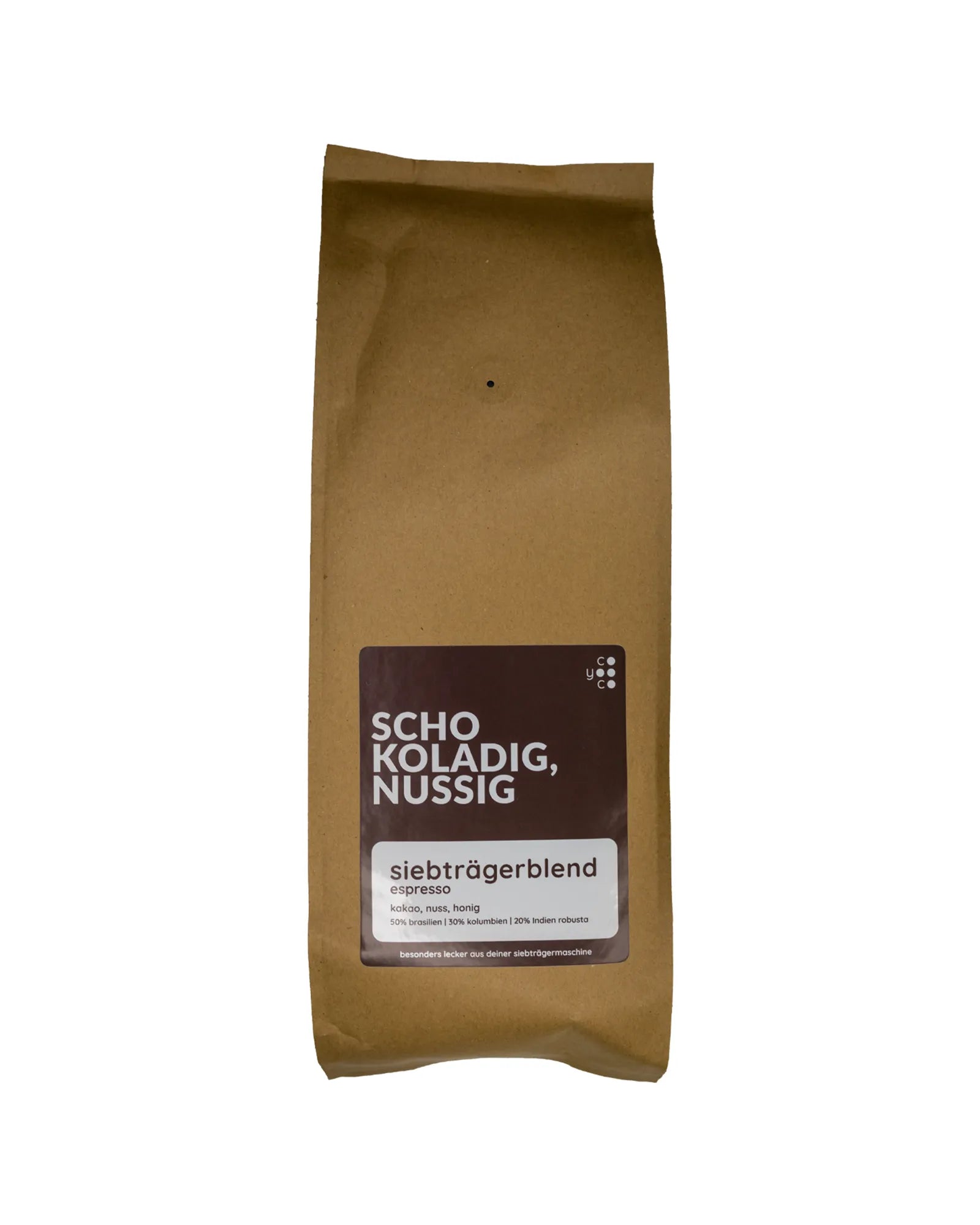 Kaffeebohnen schokoladig, nussig für Siebträgermaschinen.