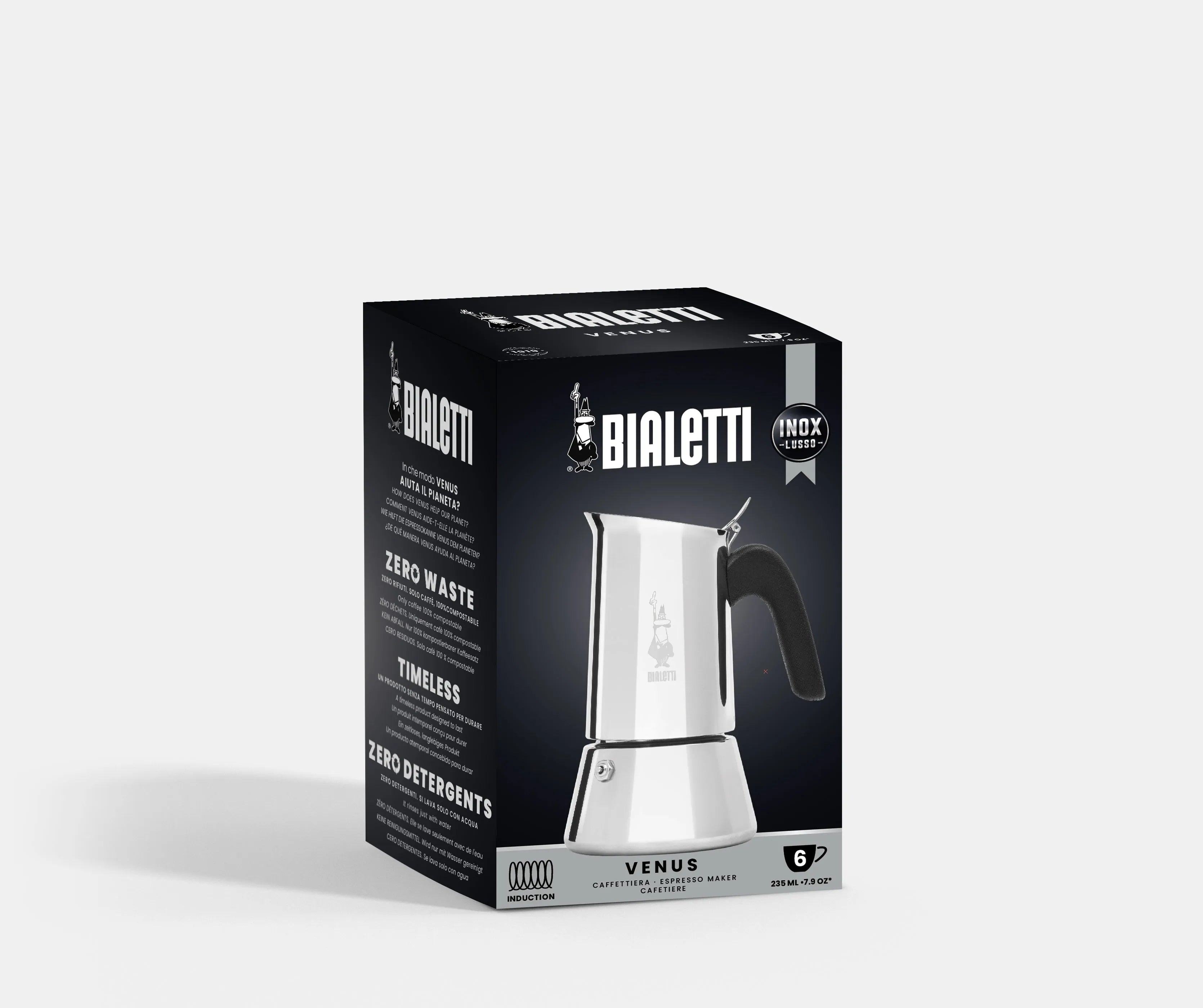 Bialetti Venus Verpackung. 