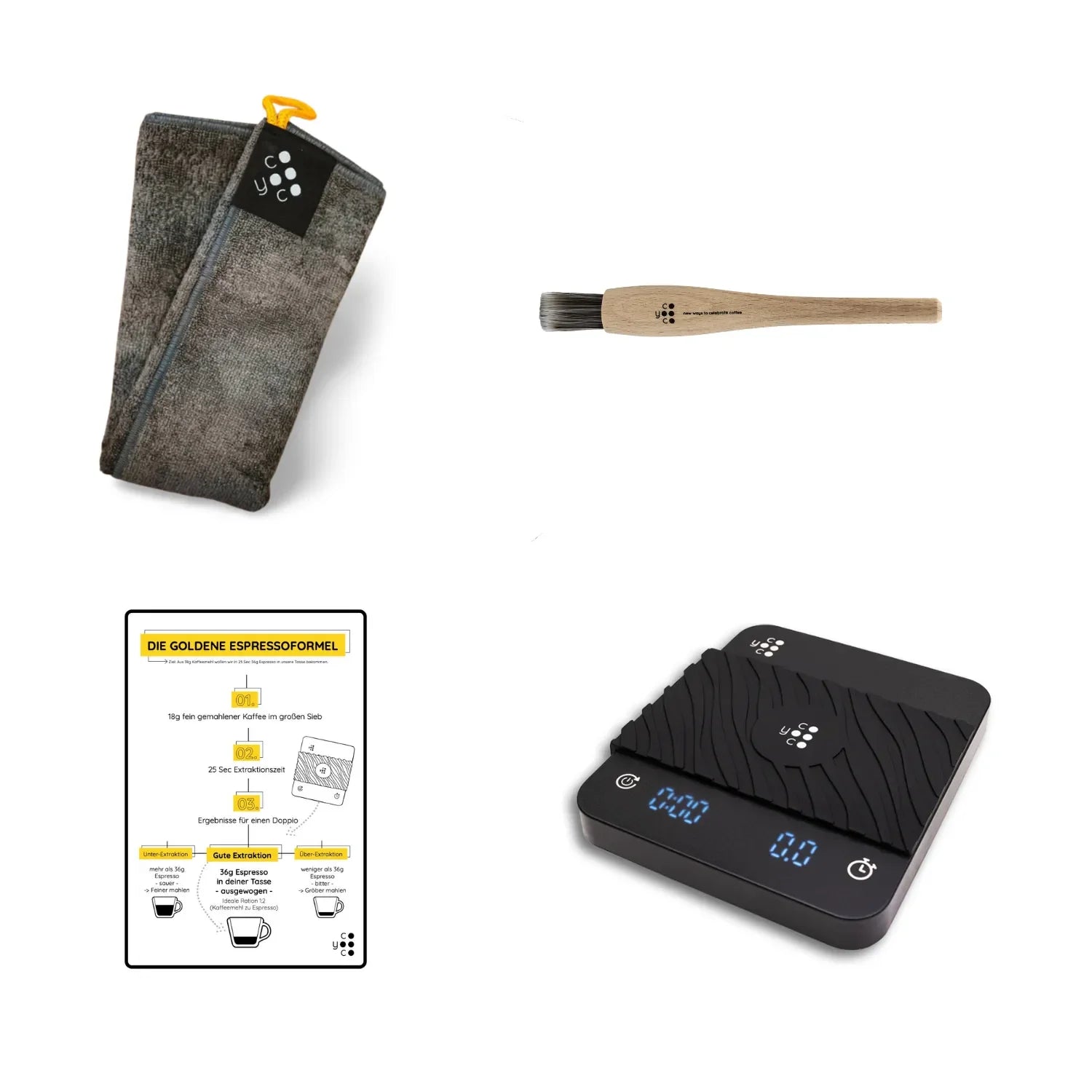 COYOOCO Barista Starter-Set mit den wichtigsten Tools für Einsteiger