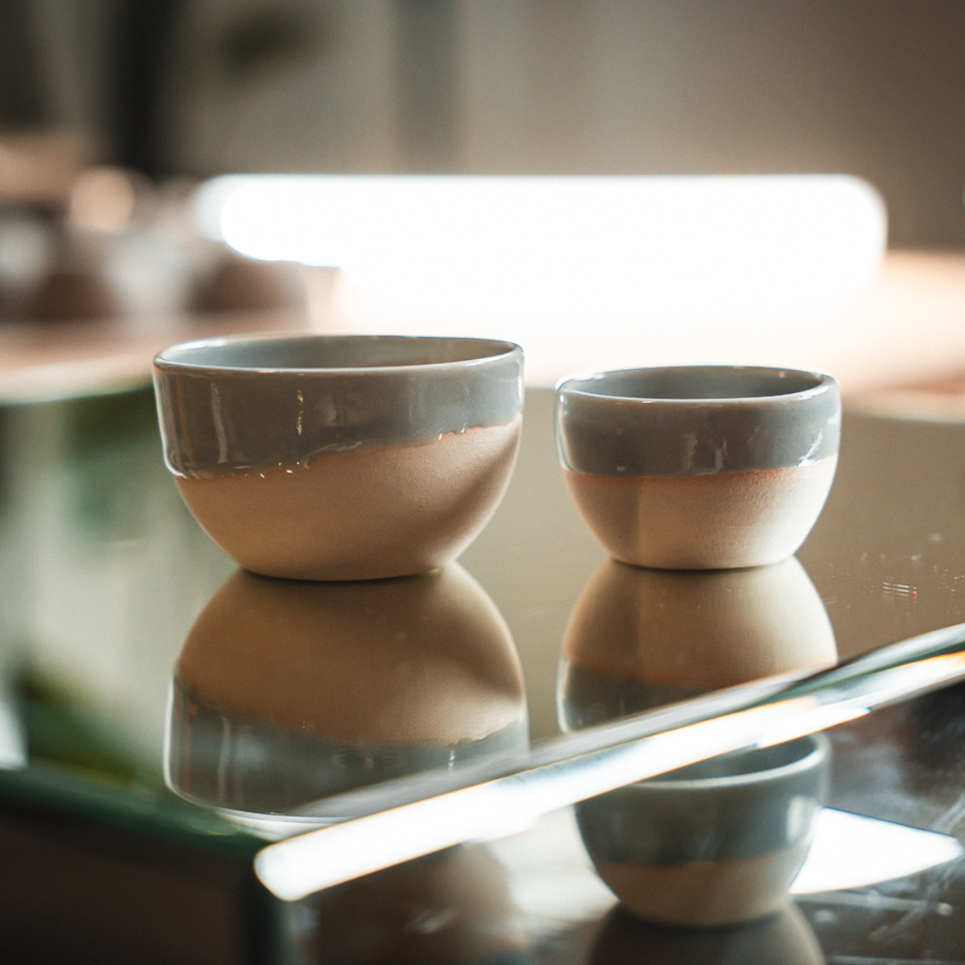 KUMO Espresso Tasse – DROP Hellblau | Mura Mura Ceramics